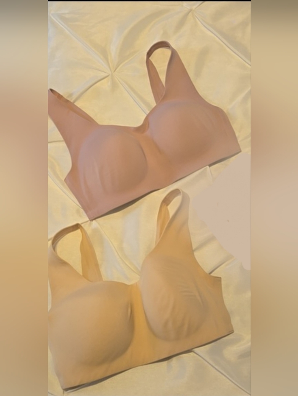 LOT of 2 - Wacoal Women's Flawless Comfort Wire Free Bra, Size S